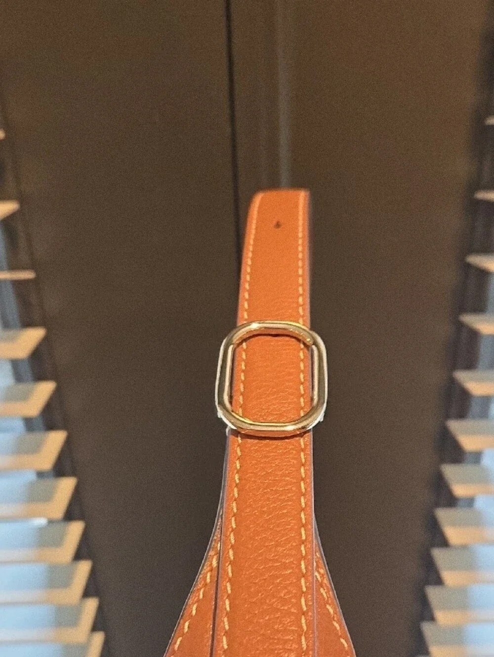 kate spade Brown Pebbled Leather Shoulder Bag